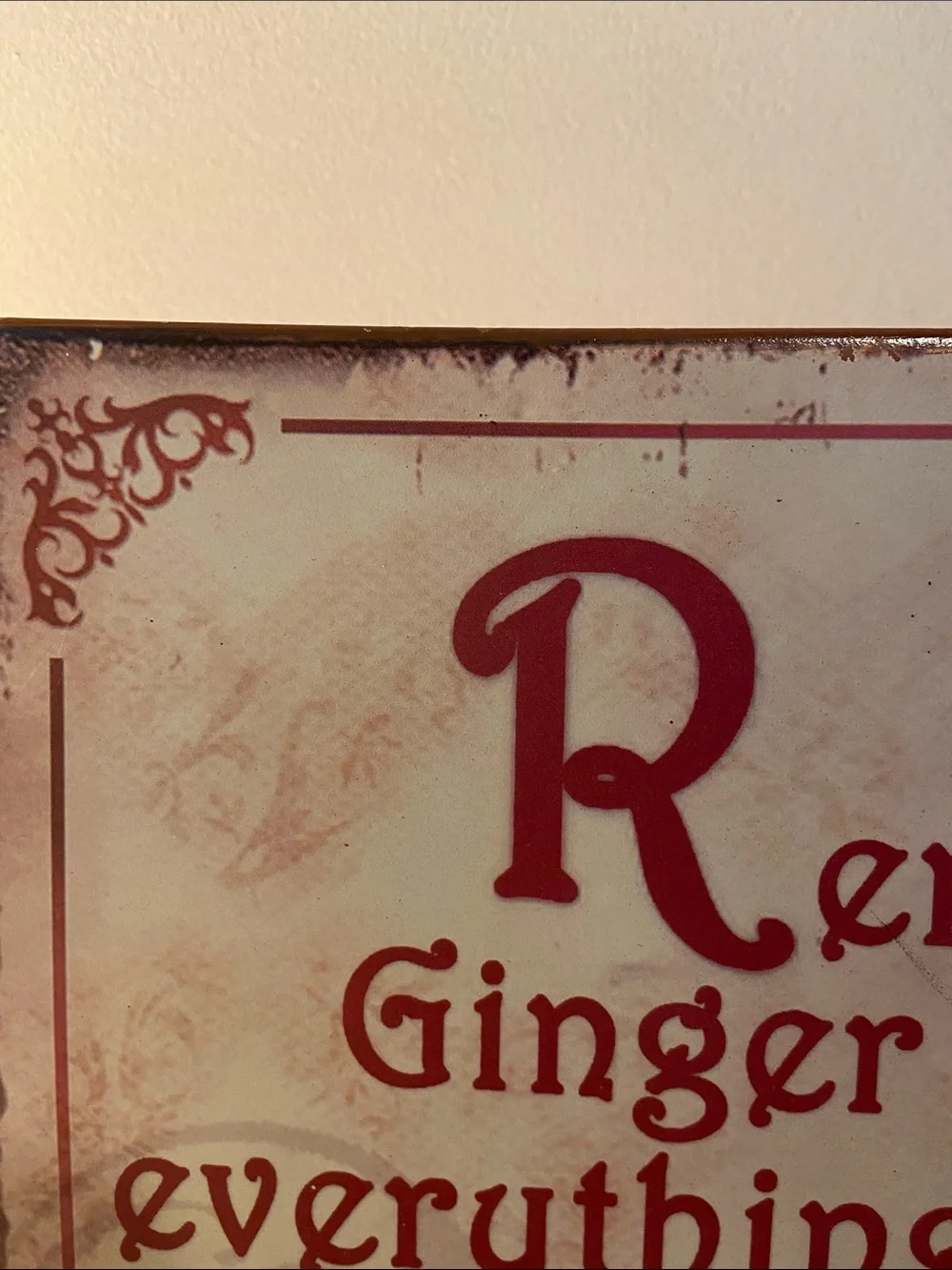 Vintage Style Square Ginger Rogers Backwards In High Heels Tin Decorative Sign